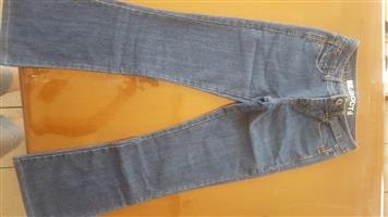 Grey bootleg jeans for sale