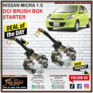 NISSAN MICRA 1.5 DCI BRUSH BOX STARTER
