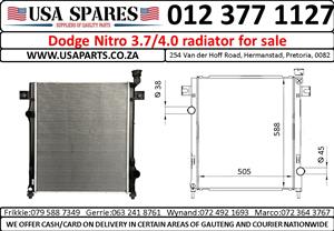 Dodge Nitro 3.7/4.0 KK 2008-13 radiator for sale