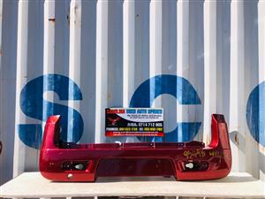 Mahindra TUV rear/back bumper with pdc holes (2014-2019)