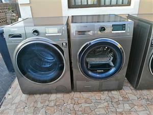 SAMSUNG 12KG WASHER SAMSUNG 9.0KG DRYER SET