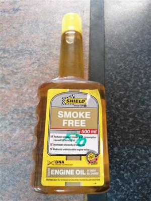 Smoke free engine oil
