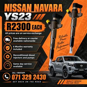 NISSAN NAVARA 2.3 INJECTORS FOR SALE WITH WARRANTY 