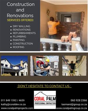 Coral Palm Projects Construction and Renovations