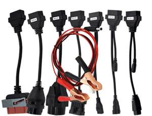 OBDII Adapter Cables for Cars (Set of 8 different cables)