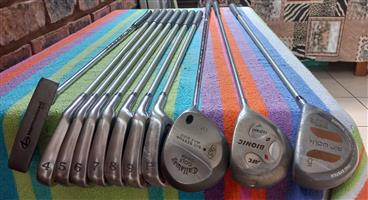Golf clubs & bag