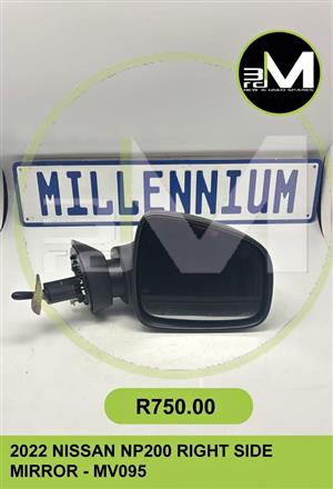2022 NISSAN NP200 RIGHT SIDE MIRROR - MV0895