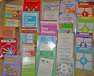 English learning booklets for children age 5-10 x 25