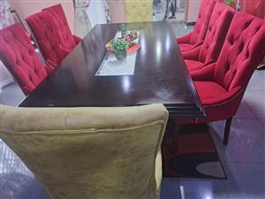 8 setter dinning room table set