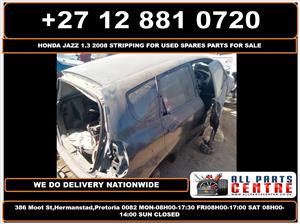 Honda jazz 1.3 2008 used spares parts for sale