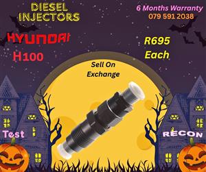 H100 Hyundai diesel injectors