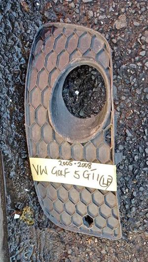 VW GOLF 5 GTi fog light cover