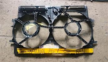 Audi A4 dual radiator fan shroud 2009/16