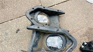Ford Ranger fog lights and covers 2019