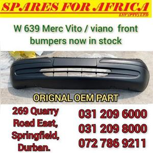 w639 mercedes Vito / viano front bumper in stock @ SPARES FOR AFRICA. 