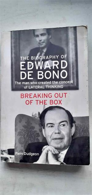 The biography of Edward de  Bono - Breaking out of the box