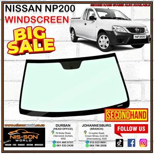 NISSAN NP200 WINDSCREEN