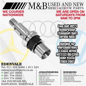 Cam Bolt M271 Kompressor (Camshaft Bolt) (Brand New) Suitable for Mercedes-Benz C-Class W203 M271