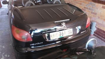Peugeot 206 cabriolet 2 l for sale paper is in order licence up to date 