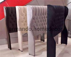 Curvy wings headboard