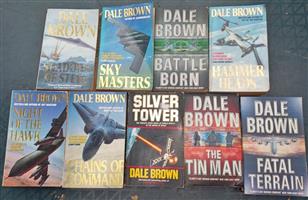 Dale Brown novels x9