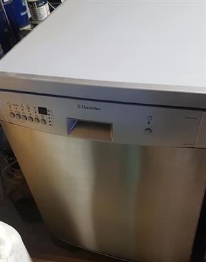 Silver Electrolux dishwasher for sale