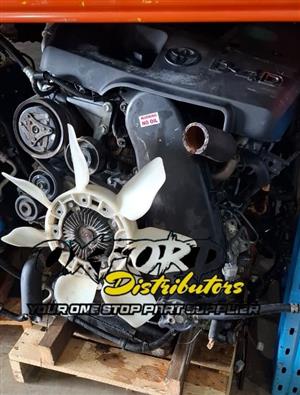 Toyota Hilux 1KD engine used Fortuner second hand motor