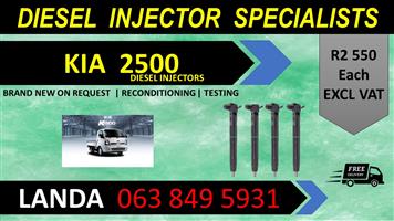 KIA 2500 DIESEL INJECTORS FOR SALE 