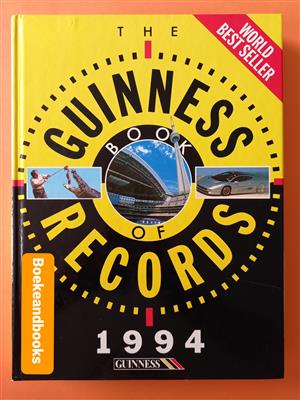 Used, The Guinness Book Of Records 1994. for sale  Alberton