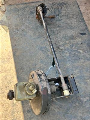 VW Citi golf MK1 brake booster with arm available @Circle 7 used parts call or WhatsApp 