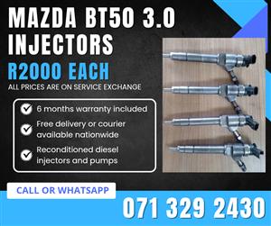 MAZDA BT50 3.0 INJECTORS FOR SALE WITH WARRANTY 