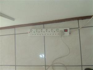 2 x Electric Socket Extensions –  Extension leads.