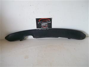 VW Polo 6 hatchback rear bumper spoiler