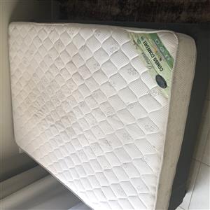 Bed plus base 140 cm wide