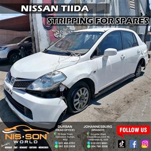Nissan Tiida Stripping For Spares
