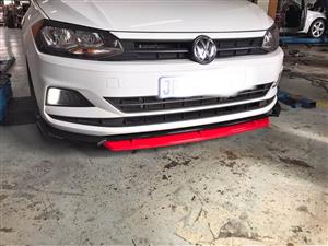 polo 8 front spoiler