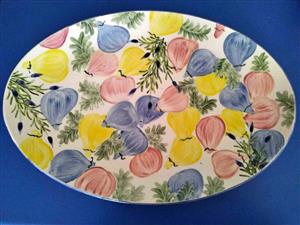 Large Hand Painted Platter