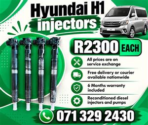 HYUNDAI H1 INJECTORS FOR SALE WITH WARRANTY 