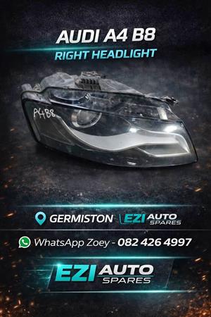 A4 b8 right headlight