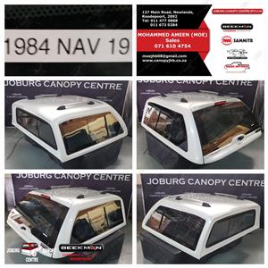 (1984) Nissan Navara DC 19 White Beekman Executive Canopy 