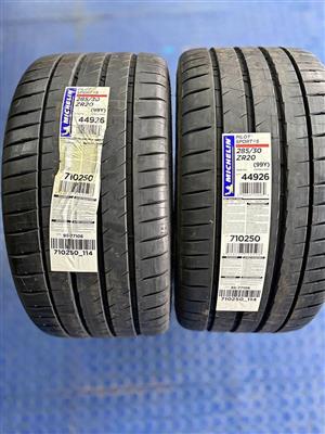 285/30/R20  MICHELIN PILOT SPORT 99Y EXTRA LOAD