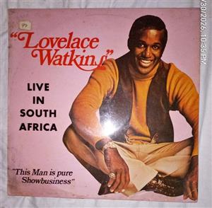 Lovelace Watkins – Live In South Africa . Vinyl