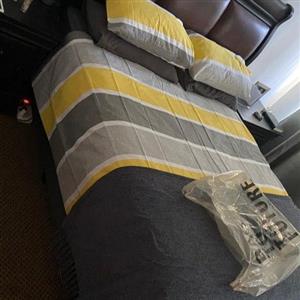 Solid Double bedroom suite with SABS approved mattress