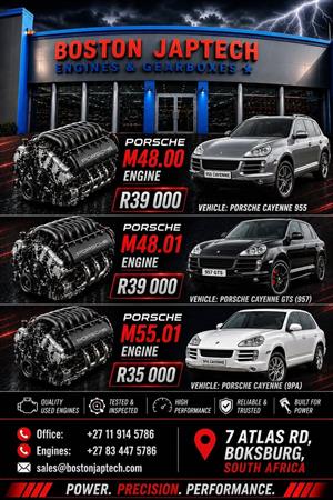 Used Porsches Engines For Sale