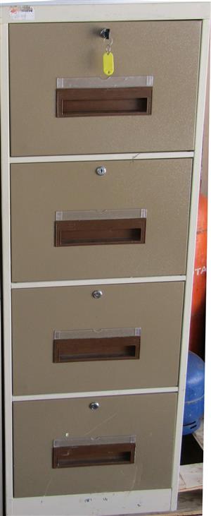 4 Drawer Steel Drawer Filing Cabinet 