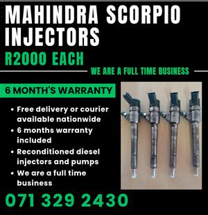 MAHINDRA SCORPIO INJECTORS FOR SALE WITH WARRANTY 