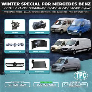 Find the best quality deals on Mercedes-Benz Sprinter Parts for most Models.