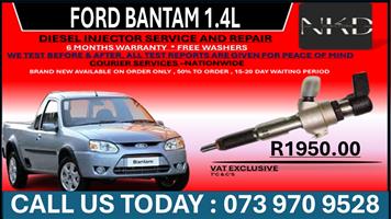 Ford Bantam 1.4L Diesel injectors 