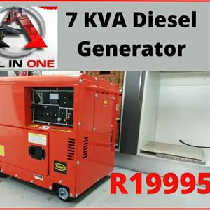 7kva diesel generator silent type 