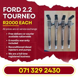 FORD TOURNEO 2.2 INJECTORS FOR SALE WITH WARRANTY INCLUDED 